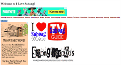 Desktop Screenshot of ilovesabong.com