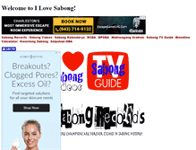Tablet Screenshot of ilovesabong.com